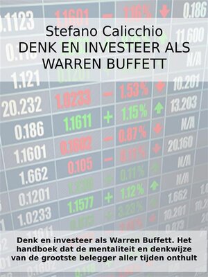 cover image of Denk en investeer als Warren Buffett